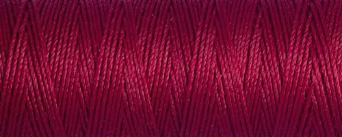 Gutermann 723878-384-1 Dark Red R753 No.40 Silk Thread 30m x 1 Reel