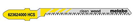 Metabo 25 Lames pour scie sauteuse Type 23651, 623624000
