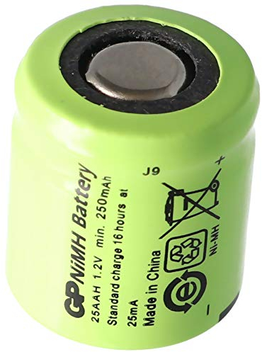 GP GP25AAH Akku NiMH 1/3 AA Mignon ohne Lötfahne