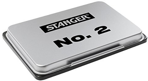 Stanger 1801904 Stempelkissen 2 metall, black