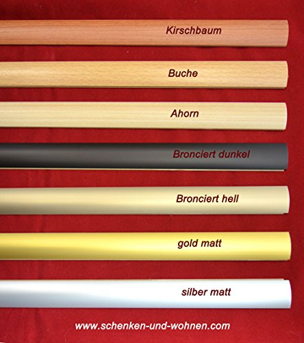 Übergangsprofil selbstklebend für Bodenbeläge 28 breitx1 m lang Dekor Buche