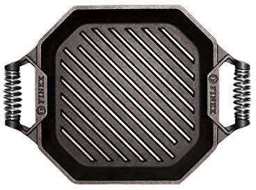 FINEX G12-10001 Grillpfanne aus Gusseisen (ohne Deckel), 30,5 cm