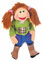 Living Puppets W753 Constantine Löwenzahnkuchen, Mehrfarbig, 65 cm