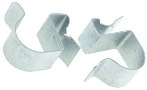 FSSS Ltd GIRDER METAL EDGE CABLE CLIPS Various Size Girder & Cable BRITCLIPS PACKS OF 25 electrical fire alarm cable fixings building (Large 8-12mm)