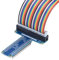 T-Typ GPIO Erweiterungsmodul Kartenadapter mit 40Pin Flachbandkabel für 1B + / 2B / 3B