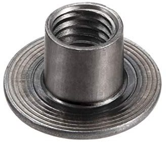 sourcing map 30pcs M10x25x1,6mm T Mutter Kohlenstoffstahl T Mutter Befestigungsmaterial Montagebefestiger Durchgangsloch Flanscheinsatz Innengewinde
