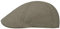 Stetson Texas Cotton Flatcap mit UV Schutz 40+ - Schirmmütze aus Baumwolle - Unifarbene Mütze Frühjahr/Sommer Oliv XL (60-61 cm)