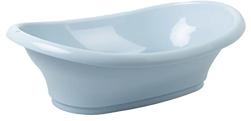 THERMOBABY Badewanne VASCO Blaue Blume – ab der Geburt bis 10 Monate – hergestellt in Frankreich