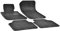 WALSER DirtGuard Gummi Fussmatten Auto für BMW 3 (E90) 02/2004-02/2012, 100% passgenaue Auto Fußmatten, robuste Universal Fußmatte Auto, Gummimatten Auto