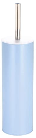 Blue Canyon Natura Toilet Brush & Holder for Bathroom, Flexible Toilet Bowl, Stainless Steel Brush Head for Deep Cleaning, Compact Size, Elegant Design with Holder–Blue