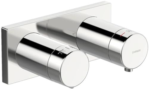 Hansa Hansaliving Wannen- und Brausearmatur, Unterputz, Blueclick, Rosette eckig, 44539583