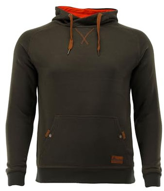 TOM COLLINS Herren Kapuzenpullover Sweatshirt mit Kängurutaschen Morom, Größe:XXXL, Farbe:trachtengrün