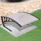 TEKEET Home Furniture Garage Roof for Robot Lawn Mower 77x103x46 cm size