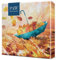 PAW - Servietten 3-lagig (33 x 33 cm) I 20 Stück I Perfekt für Geburtstage, Partys, Meetings I Herbst Tischdekoration I Bunte Papierservietten - Regenschirm Herbstblätter I Umbrella Leaves