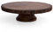 Wooden Cake Dessert Display Stand Cupcake Holder Snack Serving Dish Food Tray Platter Pedestal Cheese Board For Table, Birthday Wedding Parties, Rustic Farmhouse With Natural Bark Edges, 30 cms Round