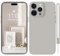 HGH für iPhone 15 Pro Hülle Silikon mit 1 Lanyard, Handyhülle für iPhone 15 Pro Case Ultra Dünne Rundumschutz mit Weichem Microfiber-Innenfutter Stoßfeste Schutzhülle 6.1 Titan Grau