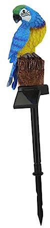 BESPORTBLE 2 Stücke Elegante Solar Boden Licht Harz Vogel Lampe Dekorative Licht Für Outdoor Landschaftsbau Solar Rasen Lichter