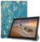 ZZOUGYY Funda para Tablet Lenovo ZA470006US Tab E10 TB-X104F/N/X, ultradelgada, Ligera, de Piel sintética, con función Atril para Lenovo Tab E10 TB-X104F TB-X104N TB-X104X 25.7 cm (Flores de