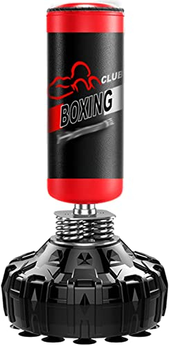 Freistehender Boxsack, Schwerer Boxsack, freistehender Boxsack, Stand-Kickboxsack für Herren, für Erwachsene, Jugendliche, Kinder, Fitness, Karate, MMA, Taekwondo