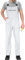 BWOLF Slater Arbeitslatzhose Herren Arbeitslatzhosen Männer Latzhose Herren Arbeitshose Schutz-Latzhose für alle Jahreszeiten S - 4XL (Weiss, S)