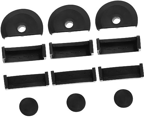 SEWOART 12 Stücke Tisch Schraubstock Auflage Rutschfeste Schraubstock Auflage Anti-quetsch Gummi Zubehör