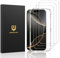 UNBREAKcable 3-Pack Screen Protector for iPhone 16 Pro Max, Double Shatterproof Tempered Glass [Easy Installation Frame] [9H Hardness] [99.99% HD Clear] [Case Friendly] for iPhone 6.9 inch