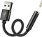 HOYULLI Adattatore USB a Jack 3,5 mm Audio Scheda Audio Esterna per Cuffie Presa HiFi Cavo Femmina DAC Microfono Dongle Altoparlante Ps5 Auricolare Scheda Audio USB Adattatore