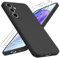 Coiwxmoi Cover per Samsung Galaxy A55 5G 6,5 con 2 Vetro Temperato, Custodia con Pellicola Proteggi Schermo, Ultra Sottile Silicone TPU Antiurto Case Protettivo per Samsung A55 5G, Nero