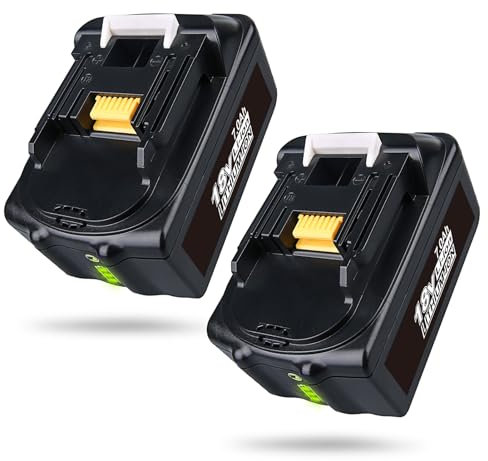 FERRYBOAT 2 Stück 18V 7,0 Ah BL1860B Ersatz für Makita 18V Lithium Akku kompatibel mit BL1860B BL1860 BL1850B BL1850 BL1840 BL1830B BL1830 BL1815 Elektro Werkzeuge