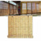 Raffrollo, Verdunkelungsrollos für Terrasse, Veranda, Pergola, wetterfest und verstellbar, natürlicher Bambus, 59,7 x 180,3 cm