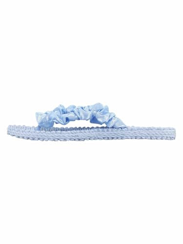 Ilse Jacobsen Damen - Slipper - CHEERFUL06 - Leichte Zehentrenner mit Massagesohle. Riemen mit glänzendem Stoff.