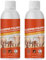 Brass Copper Cleaner Polish Spray, Instant Brass and Copper Tarnish Remover, Metal Cleaner and Rust Remover, for Pots and Pans, Stainless Steel (2)
