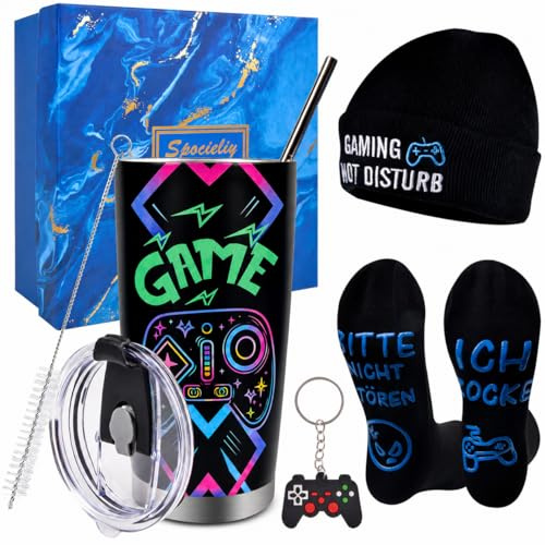 Gamer Geschenk für Männer - Cool Zocker Gaming Zubehör Geburtstag Geschenke