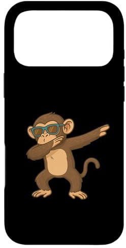 Hülle für iPhone 17 Pro Max Cooler Affen -Cartoon -Tuber Sonnenbrille Bild