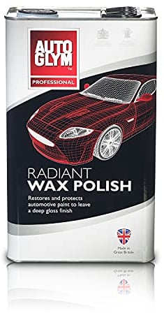 Autoglym Radiant Wax 5ltr Super Resin Polish Free 500ml Polish Bottle