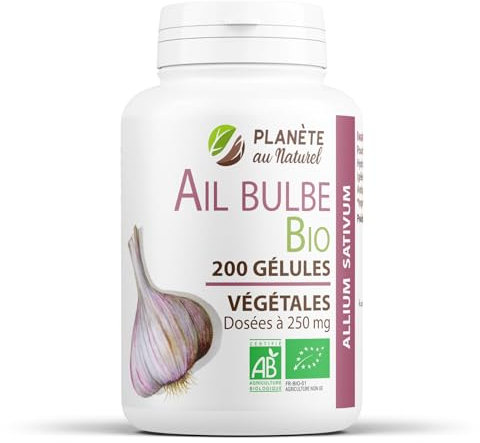 Ail Bio 250mg - 200 gélules végétales