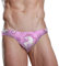 Slip de bain Bikini rose arc-en-ciel licorne et étoiles - Multicolore - Large