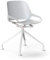 aeris Numo moderner Schwingstuhl – Schalenstuhl mit stylischem Fußkreuz – Design Drehstuhl für Büro und Esszimmer – ergonomischer Stuhl für einen gesunden Rücken