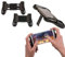 Controller schwarz - Smartphone Halterung passend für alle Modelle - Gaming - Filme schauen