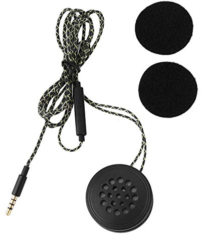 ABS-Lautsprechertasche Halbhelm-Headset, Motorradhelm-Bluetooth-Headset für 3,5-mm-Schnittstellen-Audiogeräte