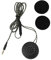 Auriculares Bluetooth, Altavoces Casco Moto, Auriculares de Medio Casco con Bolsa de Altavoz ABS, para Casco de Motocicleta para Equipo de Audio con Interfaz de 3,5 mm