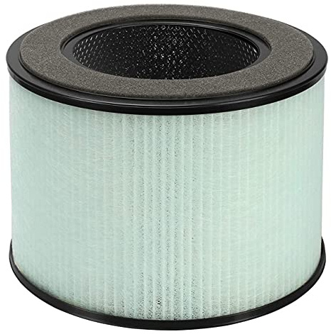Bzocio Replacement HEPA Filter for PARTU BS-08,3-In-1 Filter System Include Pre-Filter,Real HEPA Filter,Activated Carbon Filter