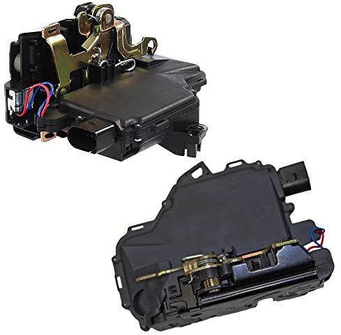 BESTPRICE 1x serrure de porte avant droite, 1x serrure de porte arri re droite, Compatible avec SEAT LEON (1M1), TOLEDO 2 (1M2), SKODA OCTAVIA 1, VW BORA, GOLF 4, PASSAT B5 (3B2)
