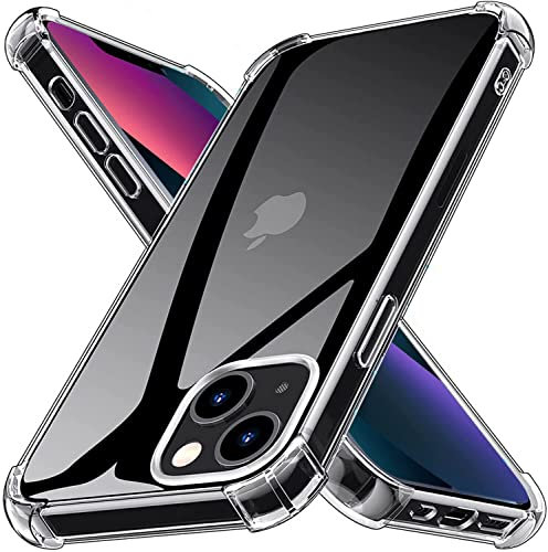SFthingsss Case Compatible with iPhone 13, Clear Bumper Shockproof Protective Cover Designed Compatible for 13 6.1”