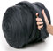 MeriWoolArt® 100% XXL Merino Wolle Garn 4-5 cm Dicke Wolle Garn, Filzwolle Trockenfilzen Nassfilzen, DIY Klobiges Wolle Garn Decke, Decke Baby Wolle, Arm Stricken Decke Garn Graphite, 100g