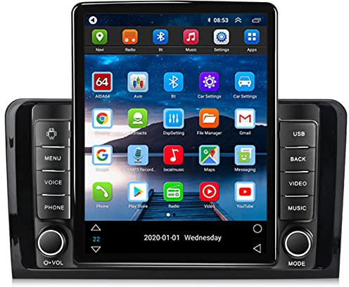 ERPENG Android 11 Autoradio Autonavigation 2 Din Für Mercedes Benz M-Class W164 GL-Class X164 ML GL GPS Radio Navigator Satellite Navigator 9.5 Mit Bluetooth Radio, Mirror Link, USB, AUX