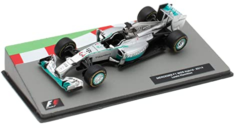 OPO 10 - Vettura in Miniatura Formula 1 1/43 Compatibile con Mercedes F1 W05 Hybrid - Lewis Hamilton - 2014 - F1 FD014