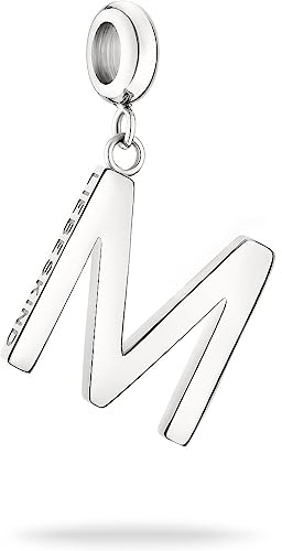LIEBESKIND BERLIN Charms Collection Charms-Anhänger aus Edelstahl in Silber – Personalisiere Dein Schmuckstück - Geschenkidee