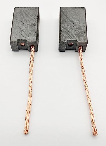 1 coppia di carboni motore con autostop per Parkside PWS 230 D4, 7 x 12 x 20 mm