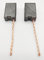 1 coppia di carboni motore con autostop per Parkside PWS 230 D4, 7 x 12 x 20 mm
